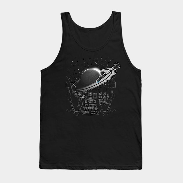 Planetary turntable Tank Top by albertocubatas